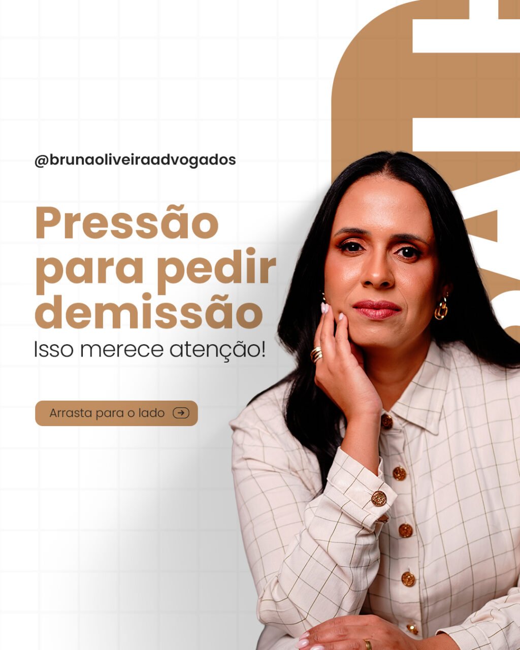 Instagram post from brunaoliveiraadvogados. This post is in position 0.