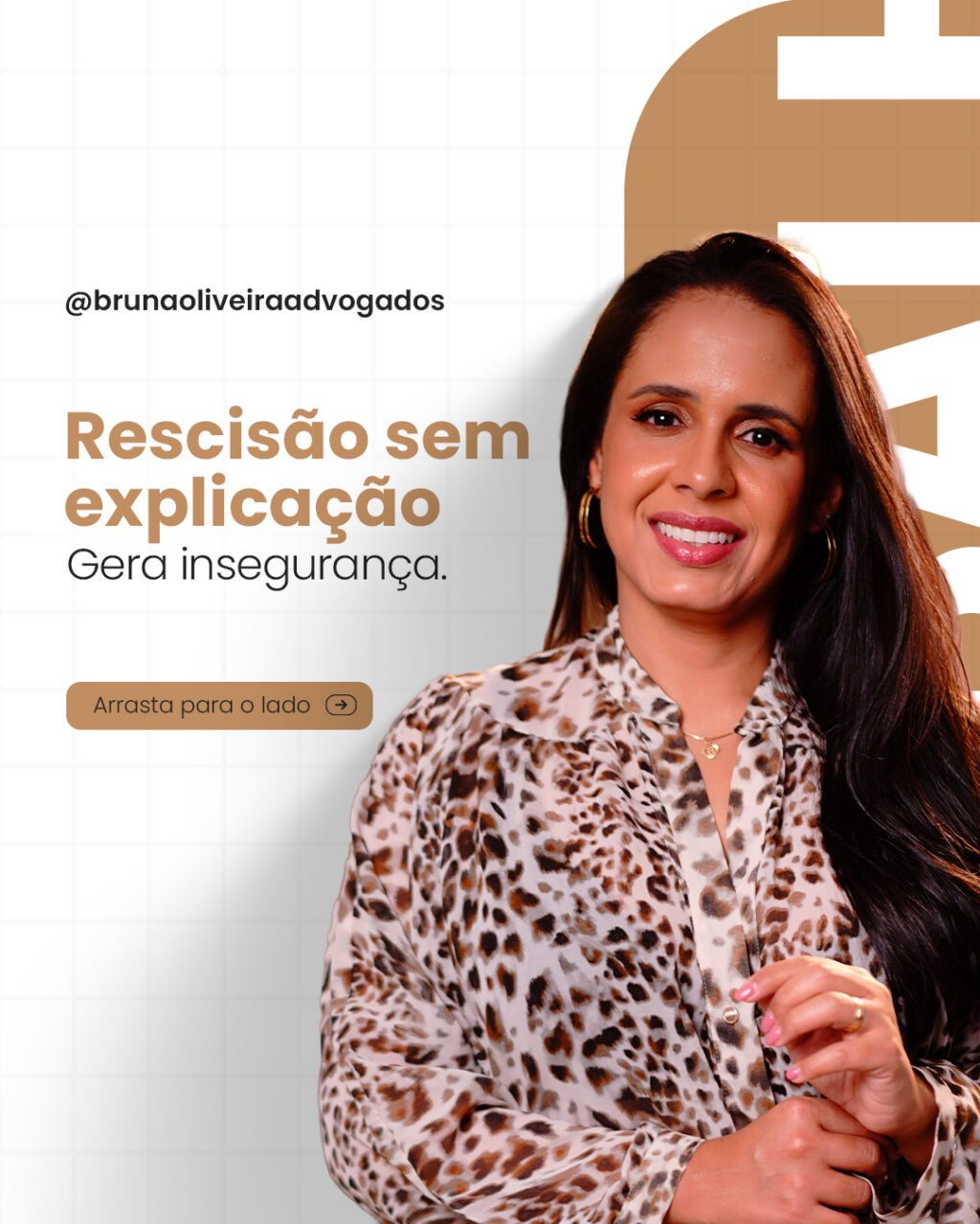 Instagram post from brunaoliveiraadvogados. This post is in position 0.