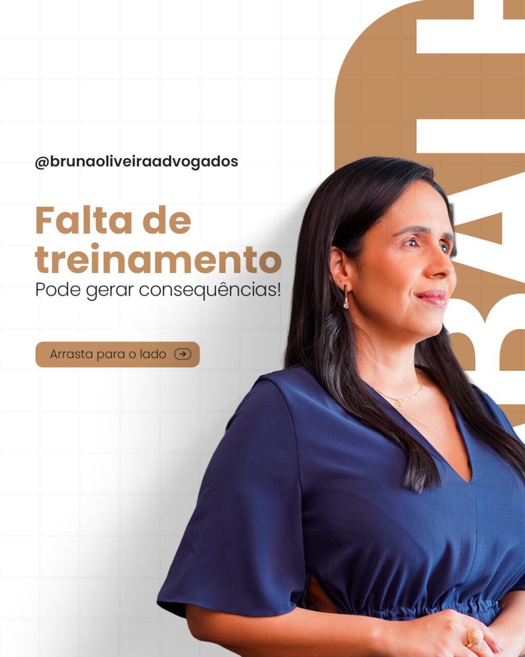 Instagram post from brunaoliveiraadvogados. This post is in position 0.