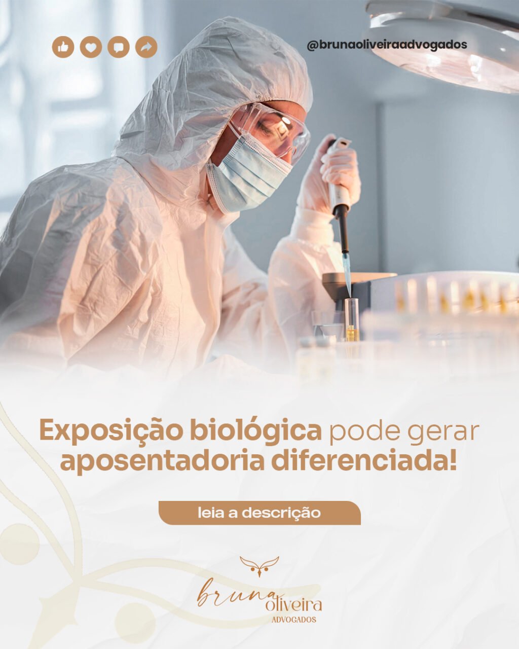 Instagram post from brunaoliveiraadvogados. This post is in position 0.