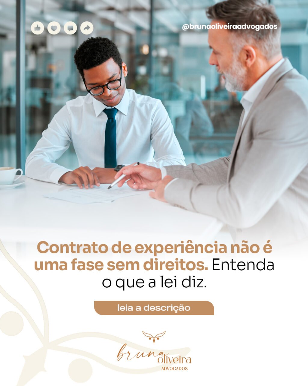 Instagram post from brunaoliveiraadvogados. This post is in position 4.
