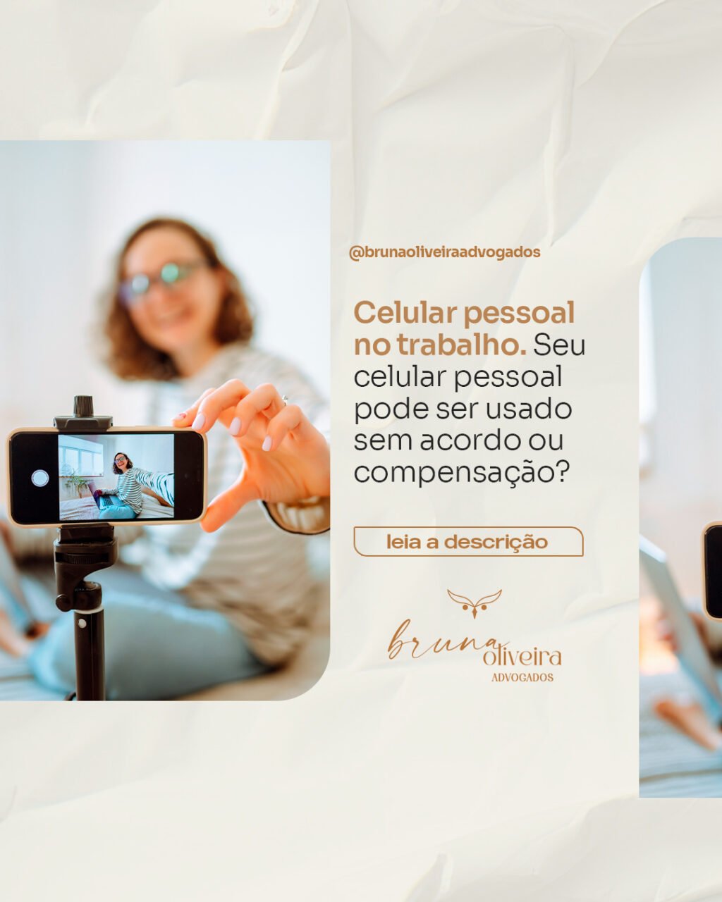 Instagram post from brunaoliveiraadvogados. This post is in position 4.